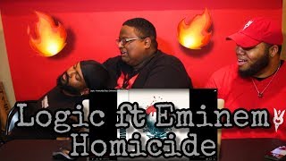 Logic  Homicide feat Eminem Official Audio REACTION 🔥 [upl. by Nnylkcaj]