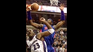 2003 Detroit Pistons at Washington Wizards March 18 2003 [upl. by Harbison]