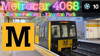 Tyne and Wear Metro Metrocar 4068 Callerton Parkway  Kingston Park [upl. by Zerlina]