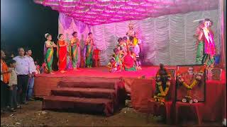 OM SAI DANCE ACADEMY PALI DHAIHANDI 2024 KHED DAPOLI SHOW MAAULI DANCE youtube viralvideo mauli [upl. by Mckinney]