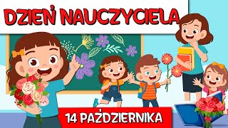 🧑‍🏫💐 Marta i Dzień Nauczyciela  Film edukacyjny dla dzieci Dzień Edukacji Narodowej💐🧑‍🏫 [upl. by Suidualc]