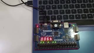 UART Receiver Using Verilog HDL  Basys 3 FPGA [upl. by Rimaa]