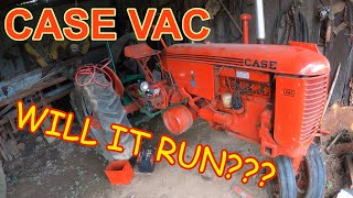 CASE VAC tractor WILL IT RUN [upl. by Zela]