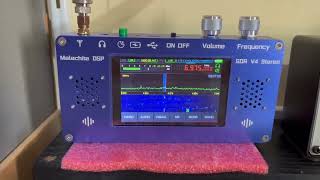 Malachite SDR Receiver  SSB HAM Reception [upl. by Nosemaj]