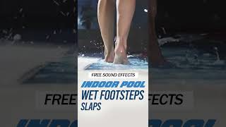 Wet Steps Sound Effect  Indoor Pool Wet Footsteps Sound Effect  shorts soundeffects [upl. by Milburr]