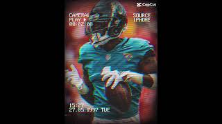 Travis Etienne edit 2 TravisEtienne Football NFL [upl. by Erdnaed116]