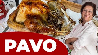 COMO HACER PAVO NAVIDEÑO  COMO HACER PAVO FÁCIL CENA DE NAVIDAD CON PAVO COMO HACER PAVO HORNEADO [upl. by Wetzel918]