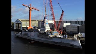 Alleged Sabotage of Frigate Admiral Ronarch FDI France [upl. by Nittirb]