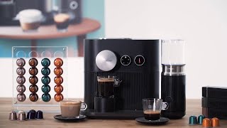 Nespresso C85EUBKNE Expert amp Milk kaffemaskine [upl. by Ahseila777]