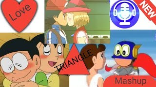 Love Mashup TriangleDoraemon Perman PokemonBy AMV Musical World [upl. by Gibbie992]