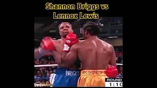 Lennox Lewis vs Shannon Briggs Shannon Briggs KO Ronde ke 5 shorts [upl. by Noelopan485]