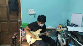 Slash  Taman Astakona outro solo cover [upl. by Craggy76]