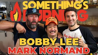 Something’s Burning S2 E01 Bobby Lee amp Mark Normand Make KimCheeseBurgers [upl. by Aicsile207]