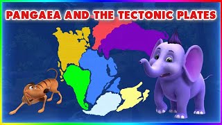 Episode 6  Pangaea and the Tectonic Plates  4k  Appu the Yogic Elephant [upl. by Melena]