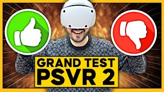 PSVR 2 GRAND TEST 🌟 Qualités ET Défauts du PlayStation VR 2 sur PS5 Graphismes immersion jeux [upl. by Arihppas]