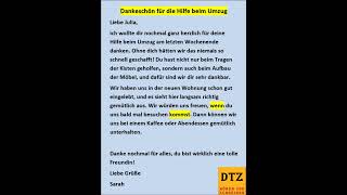 GAST DTZ B1 Briefe schreiben Prüfung B1 Neu 2024 dtz gastdtz gast briefschreiben Brief [upl. by Eniffit]