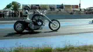 JRL cycles at sturgis dragstrip radial engine powered motorcycle [upl. by Mayce294]