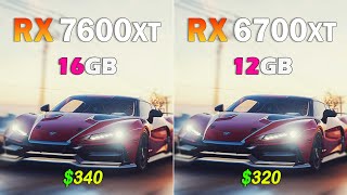 RX 7600 XT vs RX 6700 XT  Test in 7 Games Max setting [upl. by Sotnas598]