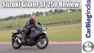 Suzuki Gixxer SF 250 Test Ride Review [upl. by Odo]