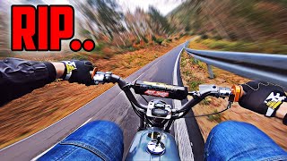 FROM MOUNTAINS TO SEA  KTM SX 125 SUPERMOTARD  RAW STREET RIDE  PURE SOUND  4K [upl. by Hu]