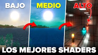 Los 5 Mejores Shaders para Minecraft Bedrock 121 120  AdbraGames [upl. by Llezo]