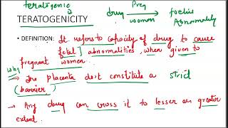 TERATOGENICITY PHARMACOLOGY LECTURE 2THALIDOMIDE DISASTER [upl. by Rafaelof856]