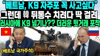 “베트남 K9자주포 꼭 사고싶다”그런데 韓 뒤통수 치려다 딱 걸려 러시아에 K9넘기나 더러운 뒷거래 포착 [upl. by Elkraps949]