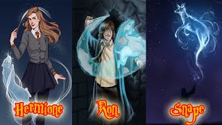 Harry Potter 5 Main Characters Patronus amp It Means [upl. by Molahs]