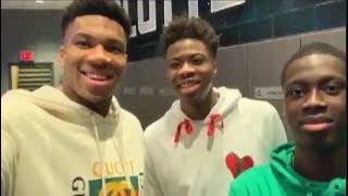 AntetokounBros  NBA All Star weekend 2019 [upl. by Ryann]