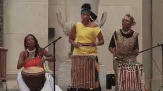 Akwaaba Drum Ensemble  Columbus Community Bill of Rights  Kickoff  91014 [upl. by Raual]