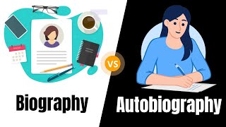 Difference Between Biography and Autobiography [upl. by Annoek327]