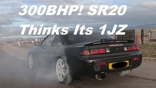 s14a 300 bhp SR20 thinks its 1JZ [upl. by Colston]