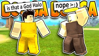 Booga Booga Noob Disguise Trolling GOD ARMOR PRANK [upl. by Ylatfen]