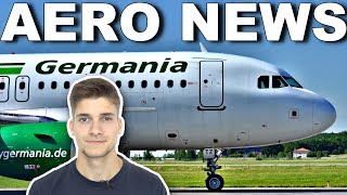 GERMANIA wird nicht mehr FLIEGEN AeroNews [upl. by Thielen]