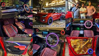 Swift Facelift Modified  New Swift Exclusive Luxury Interior  New Swift Modification 2024  Swift [upl. by Ssitnerp]