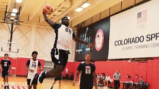 Zion Williamson Throws Down HAMMER At USA Basketball Camp EXCLUSIVE Interview 🏆 [upl. by Reynolds]