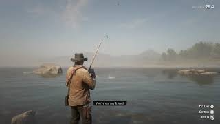 RDR 2 Survivalist Challenge 10 10th of 15 Catch a Steelhead Trout [upl. by Llezo]