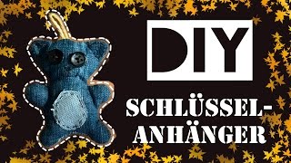 Schlüsselanhänger selber nähen  TUTORIAL [upl. by Acisset]