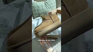 Unboxing my new UGGs🍂 uggs uggboots unboxing asmrhaul fallvibes fallstyle fallshoes fall [upl. by Ellenrahc]