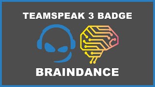 Teamspeak 3 Badge Code  Braindance NEW [upl. by Nilloc936]