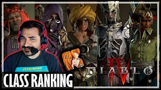 KRIPP’S D4 CLASSES TIER LIST  Diablo 4 [upl. by Lupita]