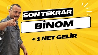 BİNOM SON TEKRAR  20 DAKİKADA 1 NET [upl. by Golda92]