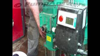 Mechanical Seal Change Wilo Mvi type pump [upl. by Etnovahs]