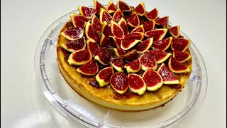 Tarte aux Figues et Amandes délicieuse [upl. by Alvira]