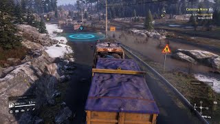 SnowRunner  Scandinavia Collecting Waste Unlocks Warehouse with Containers and Cable Cars [upl. by Aisatal]