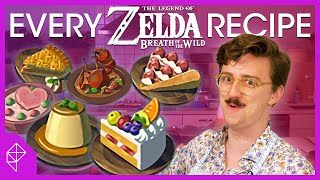 We made all 78 Breath of the Wild recipes in one day  Unraveled [upl. by Anatnom]