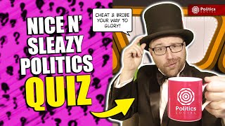 The NICE N SLEAZY TORY Quiz with Graham Hughes [upl. by Atteugram]