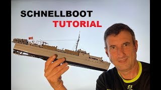 SCHNELLBOOT 👐 🛥 TUTORIAL CONSTRUCCIÓN LANCHA SBOOT PASO A PASO [upl. by Firman216]