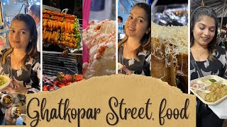 Ghatkopar Street Food 🤌🏻 Khau Galli  Ghatkopar khau galli 🌮🍔 streetfood mumbai [upl. by Dorrie759]