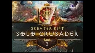 Diablo 3  GR124 Solo Crusader  Rank 2 EU Condemn [upl. by Melgar]